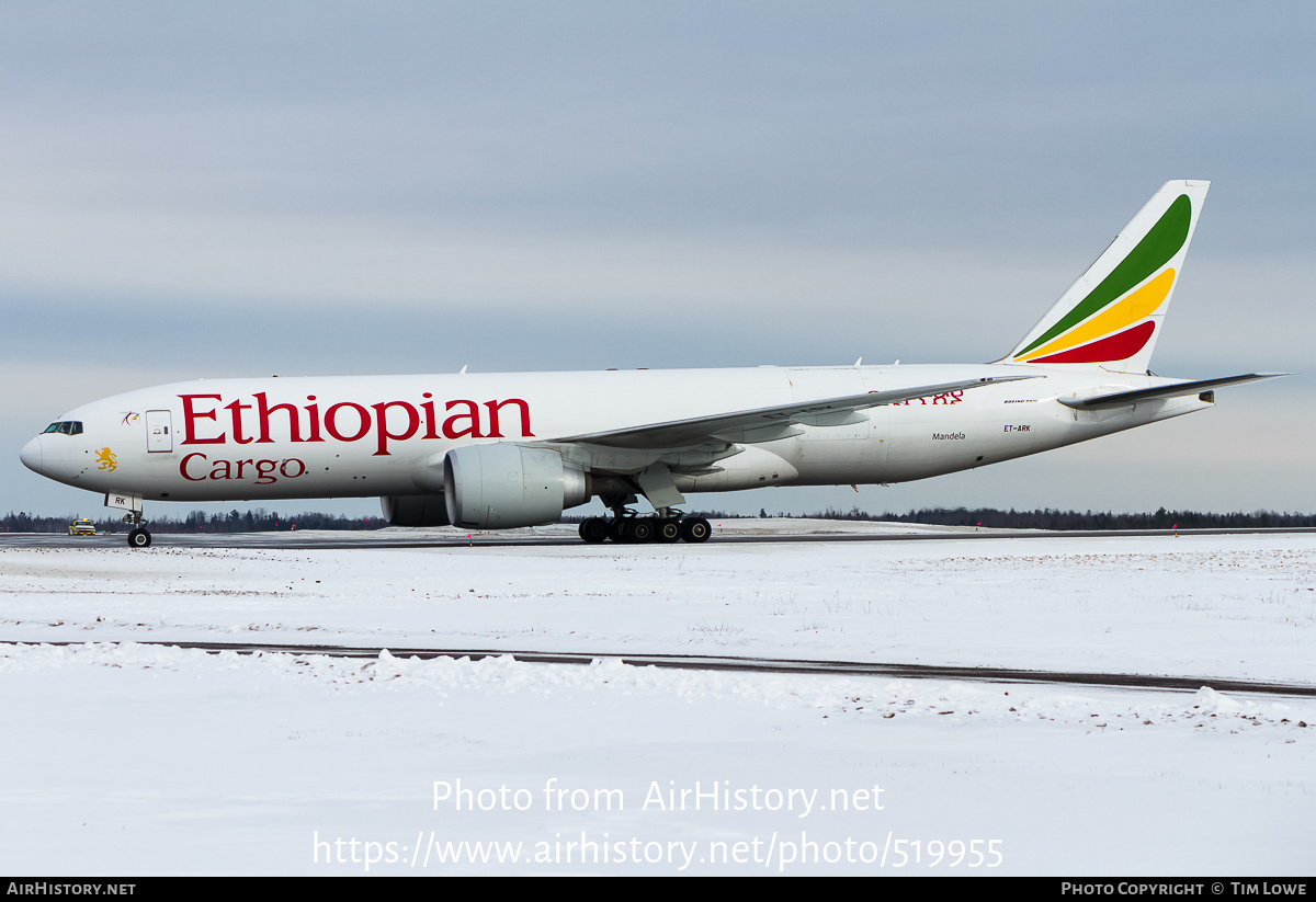 Aircraft Photo of ET-ARK | Boeing 777-F60 | Ethiopian Airlines Cargo | AirHistory.net #519955