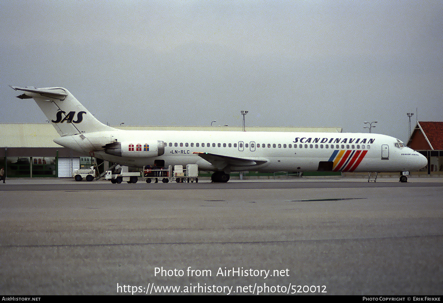 Aircraft Photo of LN-RLC | McDonnell Douglas DC-9-41 | Scandinavian Airlines - SAS | AirHistory.net #520012