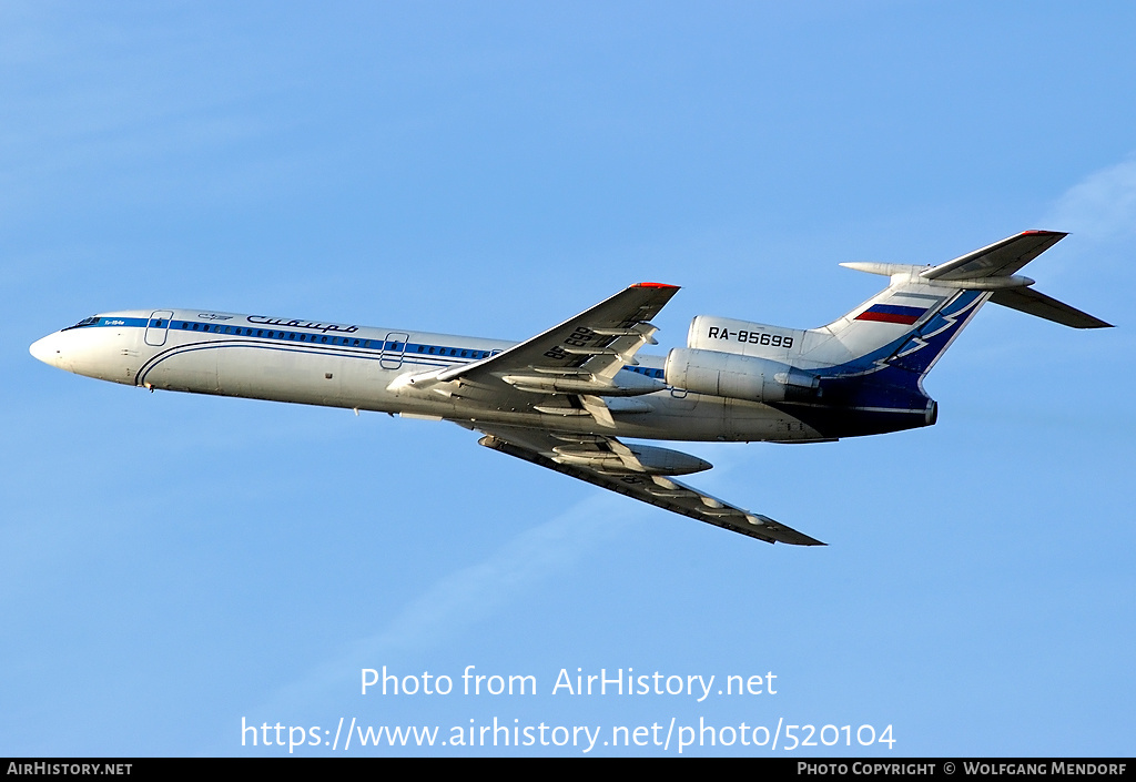 Aircraft Photo of RA-85699 | Tupolev Tu-154M | Sibir - Siberia Airlines | AirHistory.net #520104