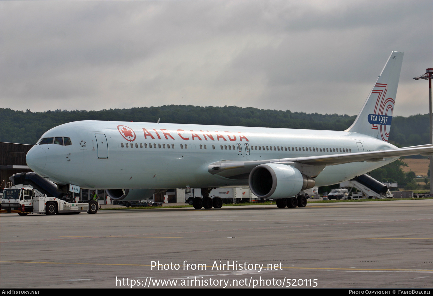 Aircraft Photo of C-FCAE | Boeing 767-375/ER | Air Canada | AirHistory.net #520115