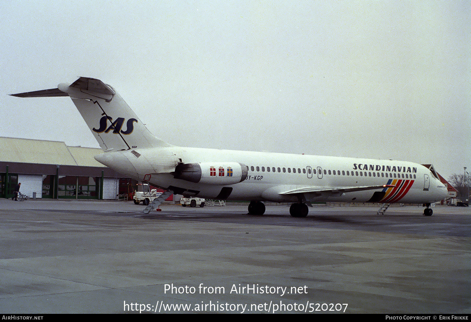 Aircraft Photo of OY-KGP | McDonnell Douglas DC-9-41 | Scandinavian Airlines - SAS | AirHistory.net #520207