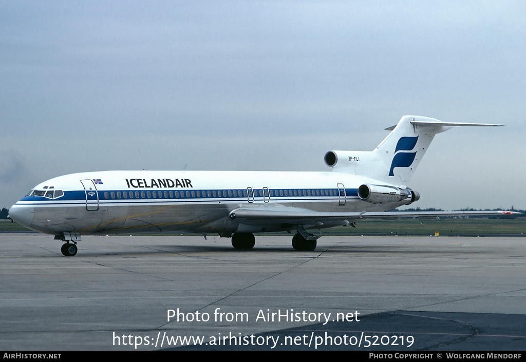 Aircraft Photo of TF-FLI | Boeing 727-208/Adv | Icelandair | AirHistory.net #520219