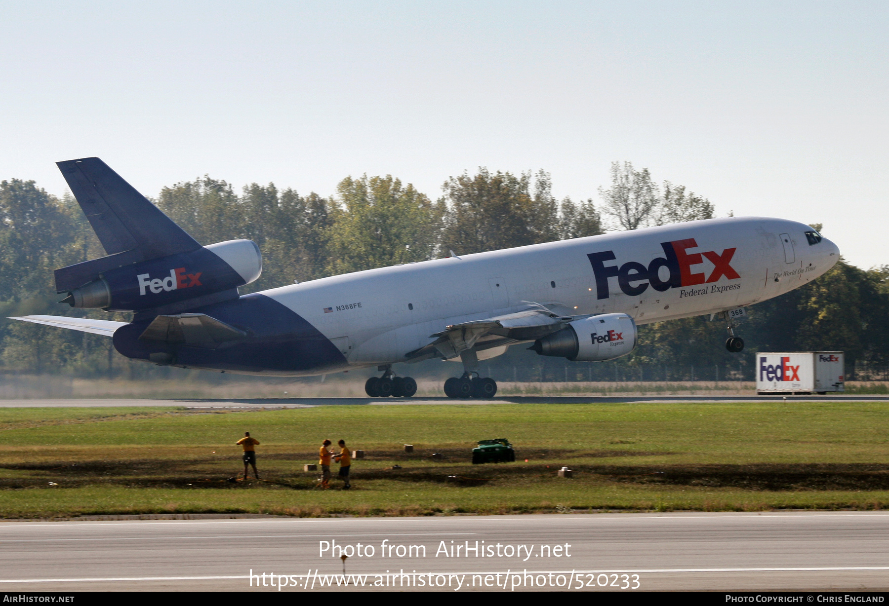 Aircraft Photo of N368FE | Boeing MD-10-10F | FedEx Express - Federal Express | AirHistory.net #520233