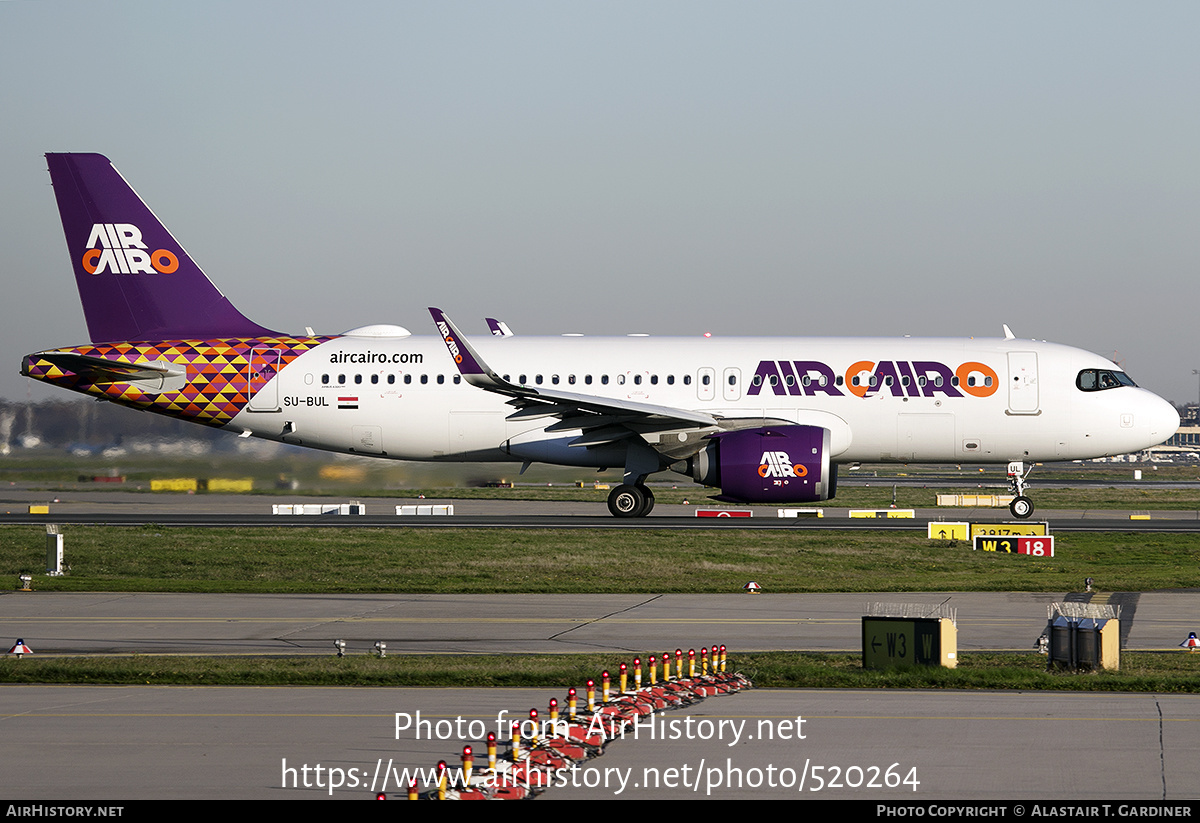 Aircraft Photo of SU-BUL | Airbus A320-251N | Air Cairo | AirHistory.net #520264