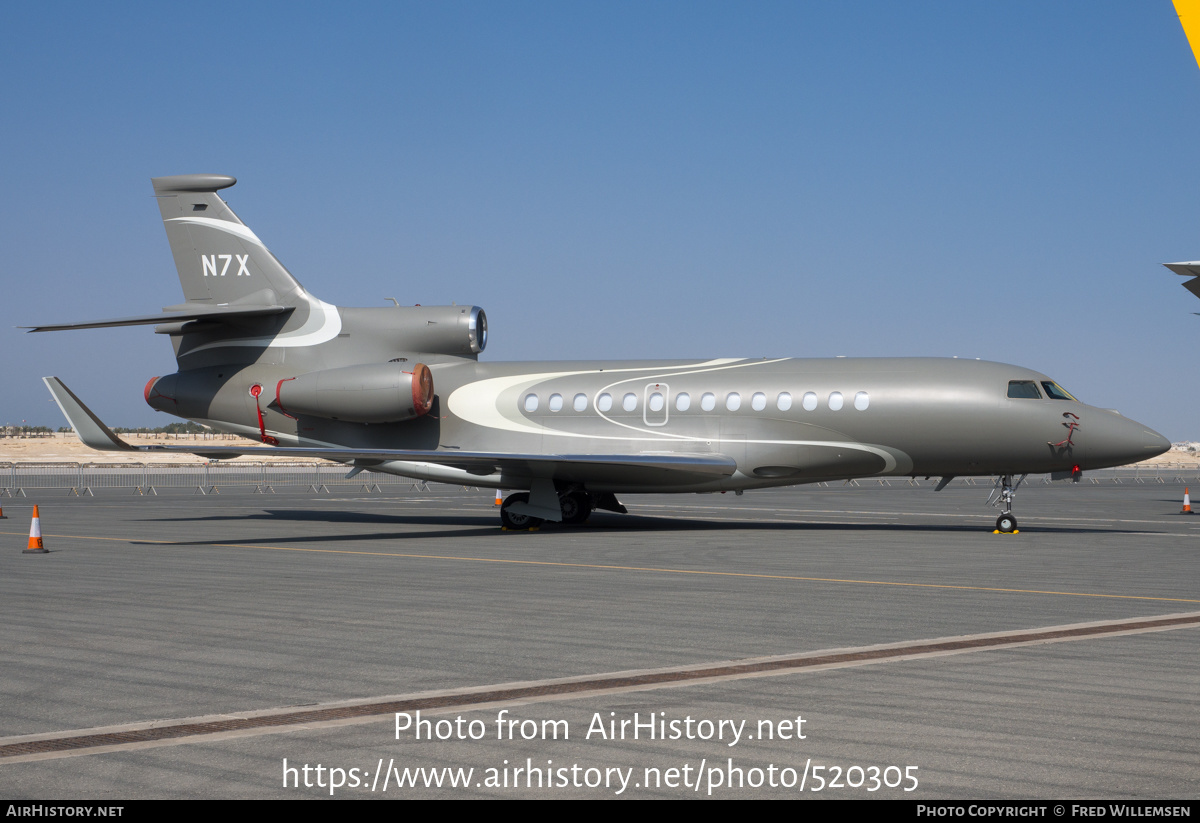 Aircraft Photo of N7X | Dassault Falcon 7X | AirHistory.net #520305