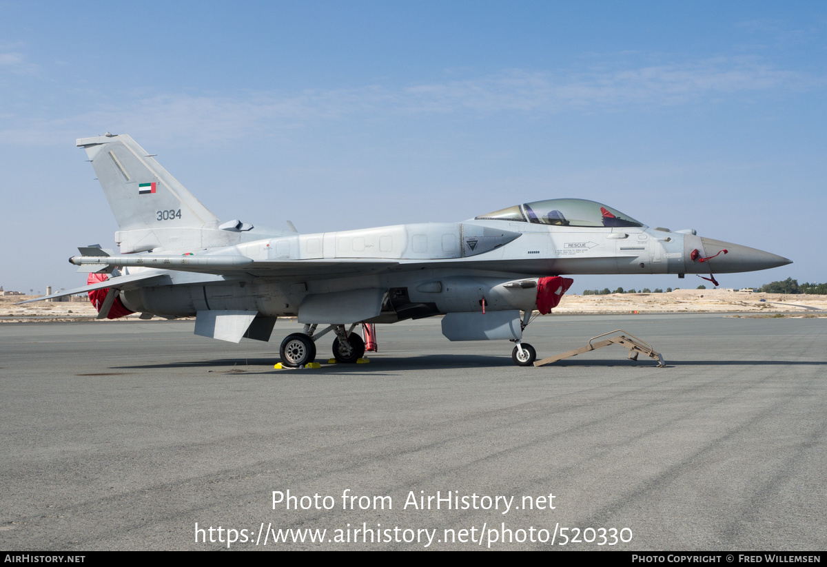 Aircraft Photo of 3034 | Lockheed Martin F-16E Desert Falcon | United Arab Emirates - Air Force | AirHistory.net #520330