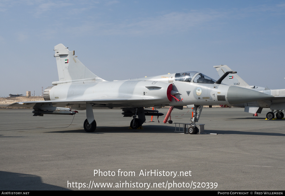 Aircraft Photo of 712 | Dassault Mirage 2000-9EAD | United Arab Emirates - Air Force | AirHistory.net #520339