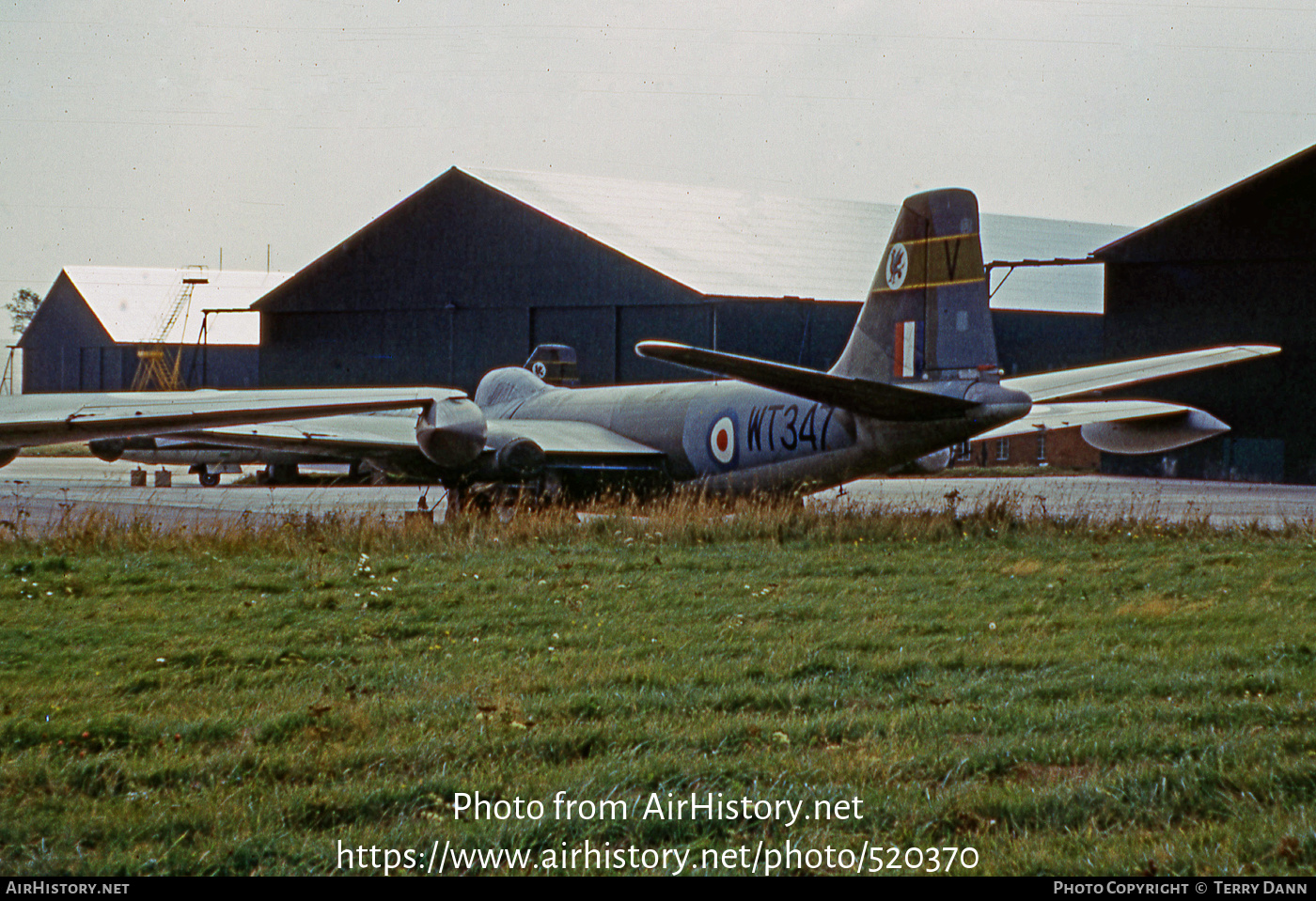 Aircraft Photo of WT347 | English Electric Canberra B(I)8 | UK - Air Force | AirHistory.net #520370