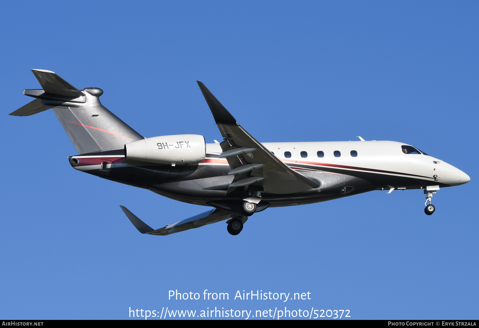 Aircraft Photo of 9H-JFX | Embraer EMB-550 Praetor 600 | AirHistory.net #520372