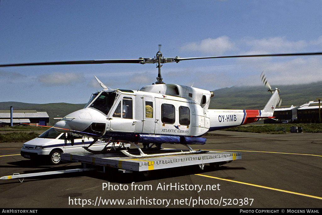 Aircraft Photo of OY-HMB | Bell 212 Twin Two-Twelve | Atlantic Airways | AirHistory.net #520387