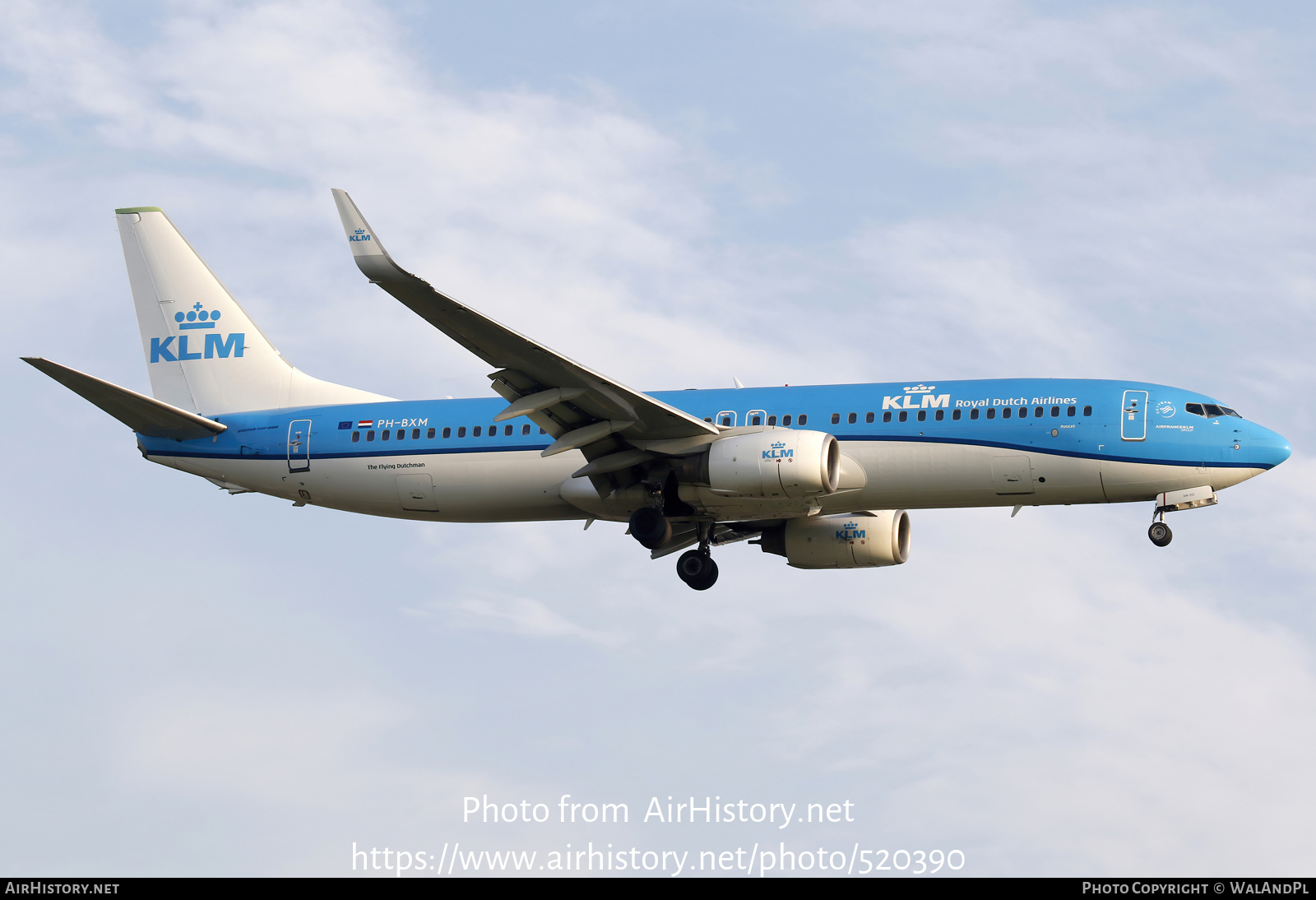 Aircraft Photo of PH-BXM | Boeing 737-8K2 | KLM - Royal Dutch Airlines | AirHistory.net #520390