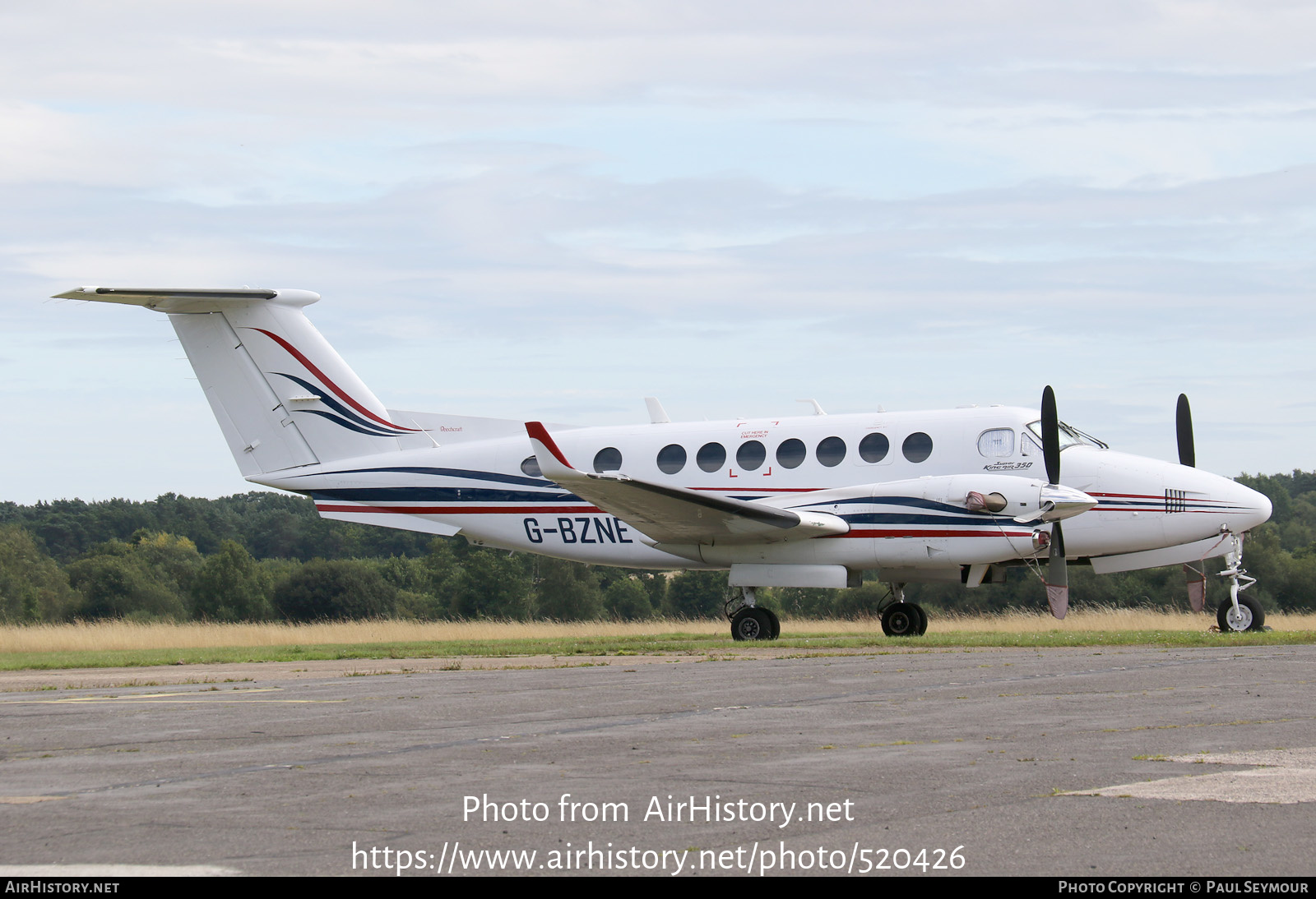 Aircraft Photo of G-BZNE | Beech Super King Air 350 (B300) | AirHistory.net #520426