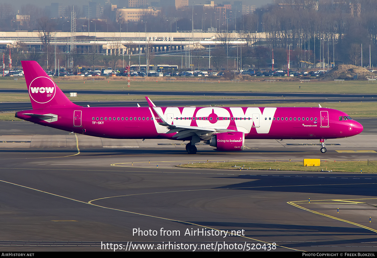 Aircraft Photo of TF-SKY | Airbus A321-253N | WOW Air | AirHistory.net #520438