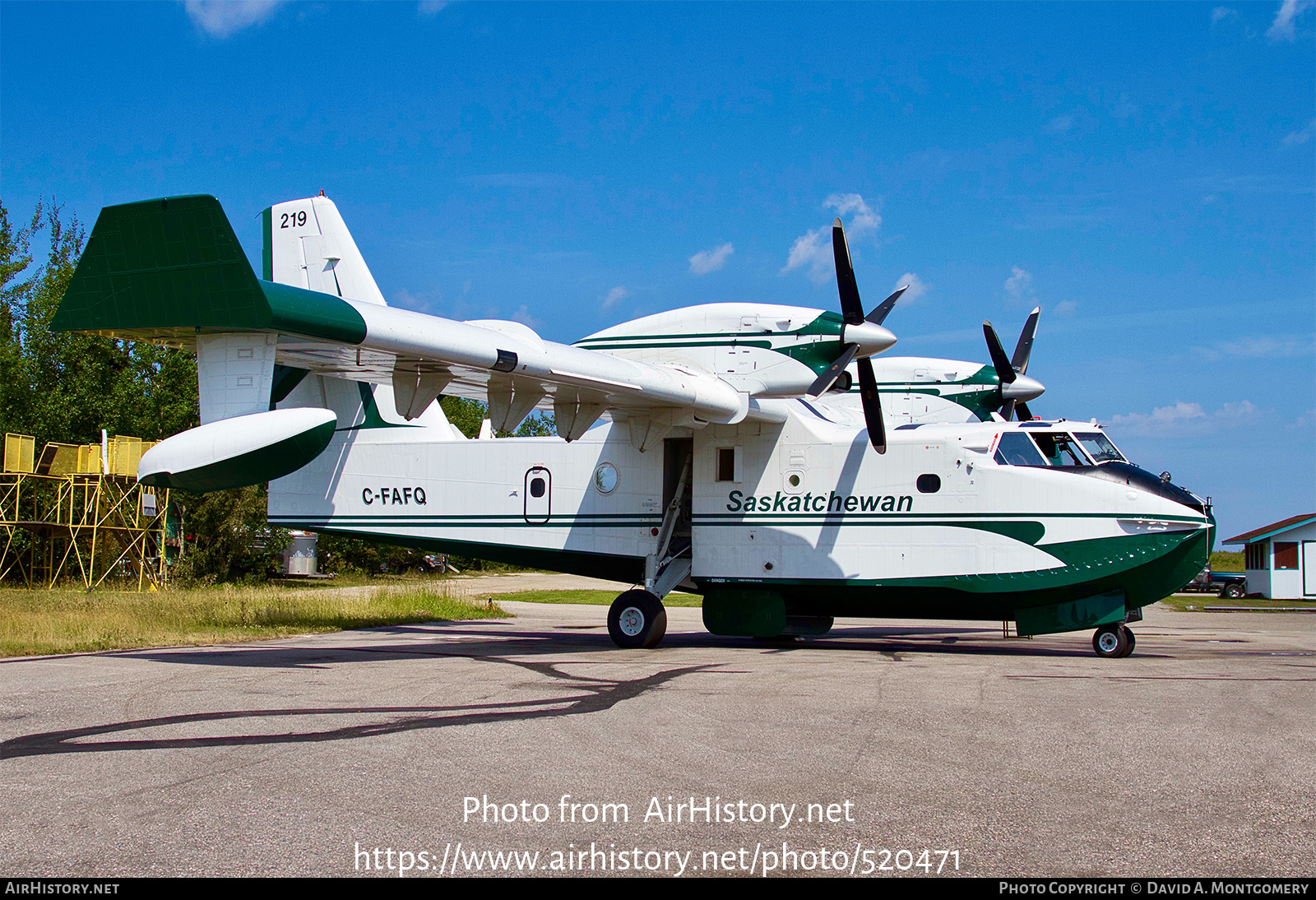 Aircraft Photo of C-FAFQ | Canadair CL-215T (CL-215-6B11) | Saskatchewan Government | AirHistory.net #520471