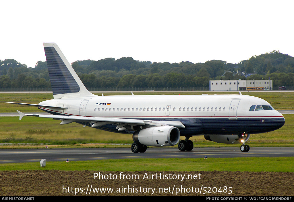 Aircraft Photo of D-ADNA | Airbus ACJ319 (A319-113/CJ) | DC Aviation | AirHistory.net #520485