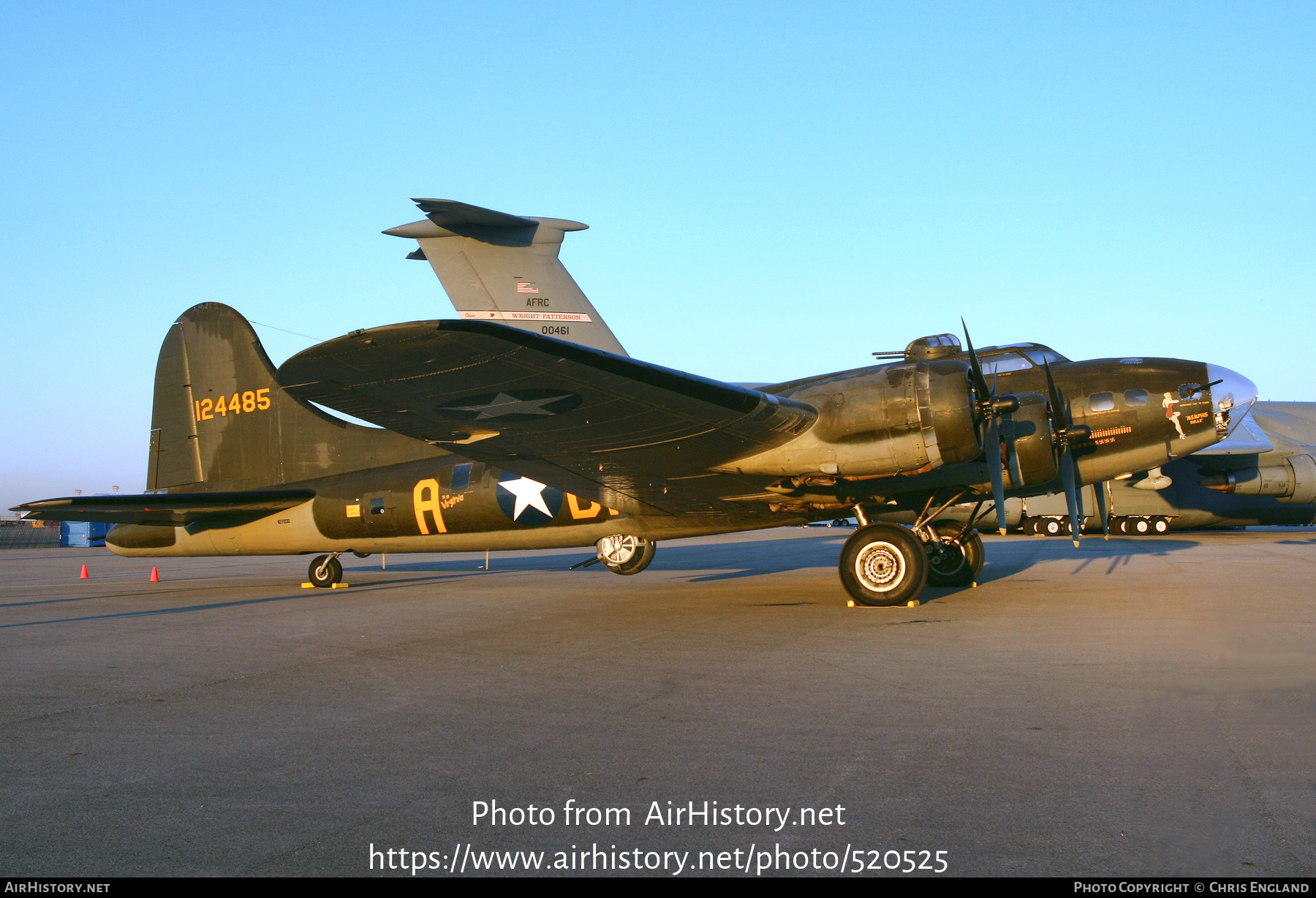 Aircraft Photo Of N3703G / 124485 | Boeing B-17F Flying Fortress | USA ...