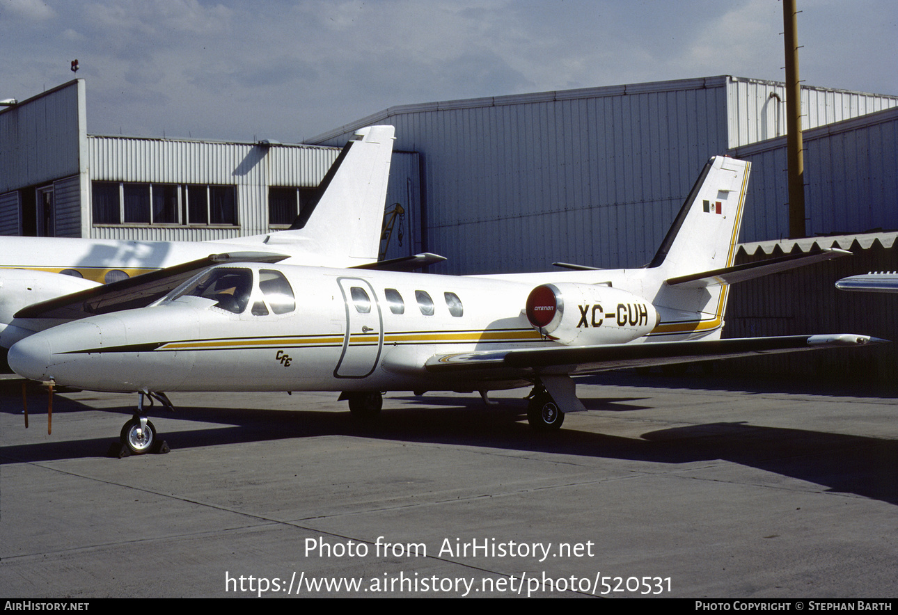 Aircraft Photo of XC-GUH | Cessna 500 Citation | CFE - Comisión Federal de Electricidad | AirHistory.net #520531