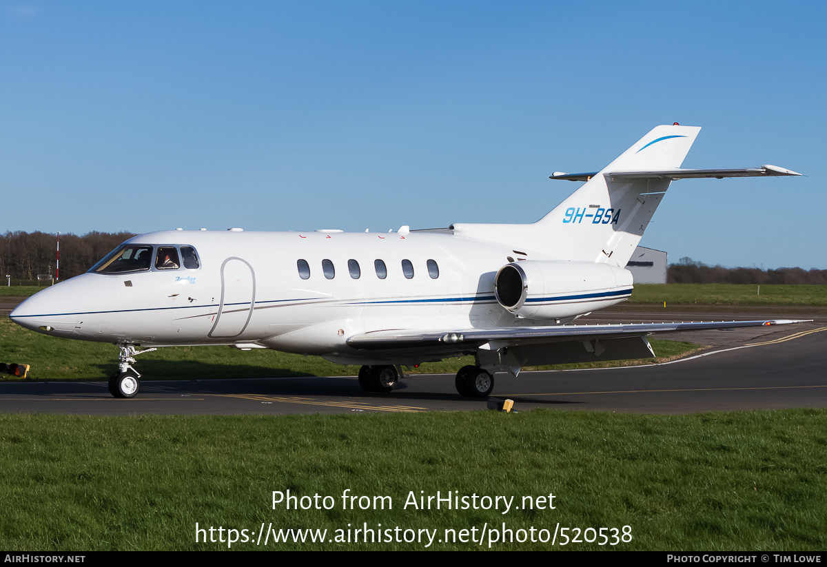 Aircraft Photo of 9H-BSA | Hawker Beechcraft 750 | AirHistory.net #520538