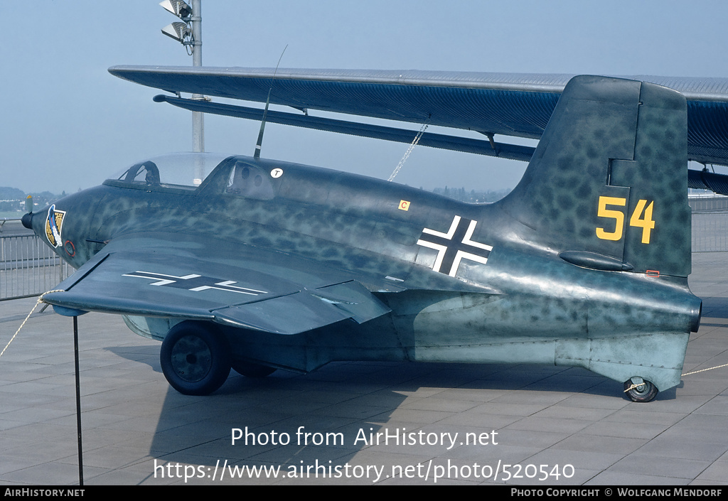 Aircraft Photo of 54 | Messerschmitt Me-163B-1A Komet (replica) | Germany - Air Force | AirHistory.net #520540