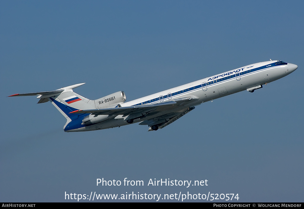 Aircraft Photo of RA-85661 | Tupolev Tu-154M | Aeroflot | AirHistory.net #520574