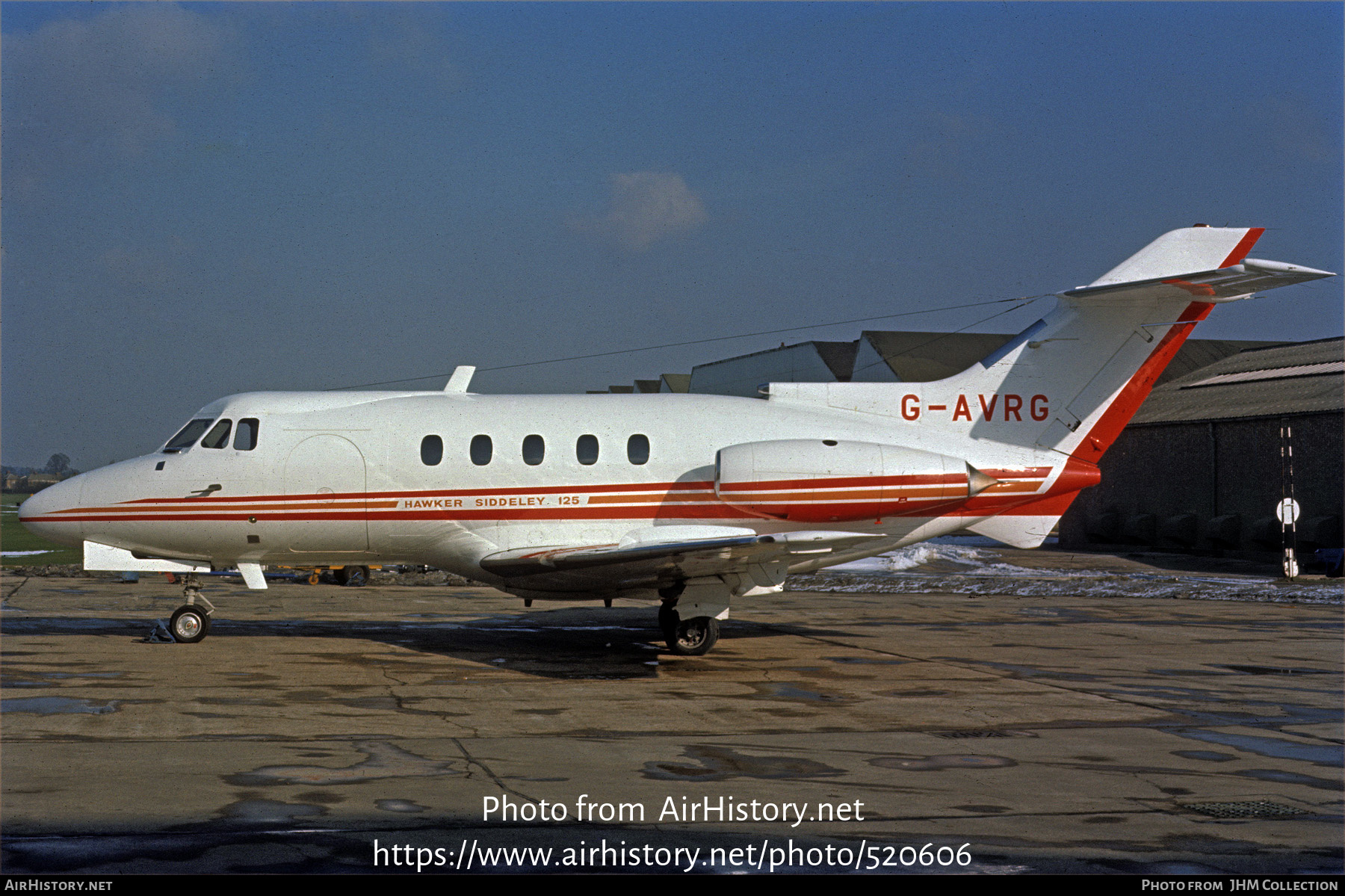 Aircraft Photo of G-AVRG | Hawker Siddeley HS-125-3A | AirHistory.net #520606