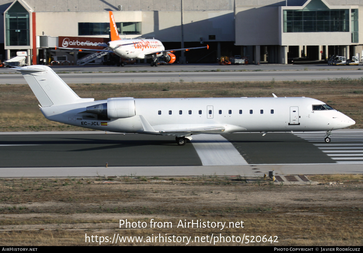 Aircraft Photo of EC-JCL | Bombardier CRJ-200ER (CL-600-2B19) | AirHistory.net #520642