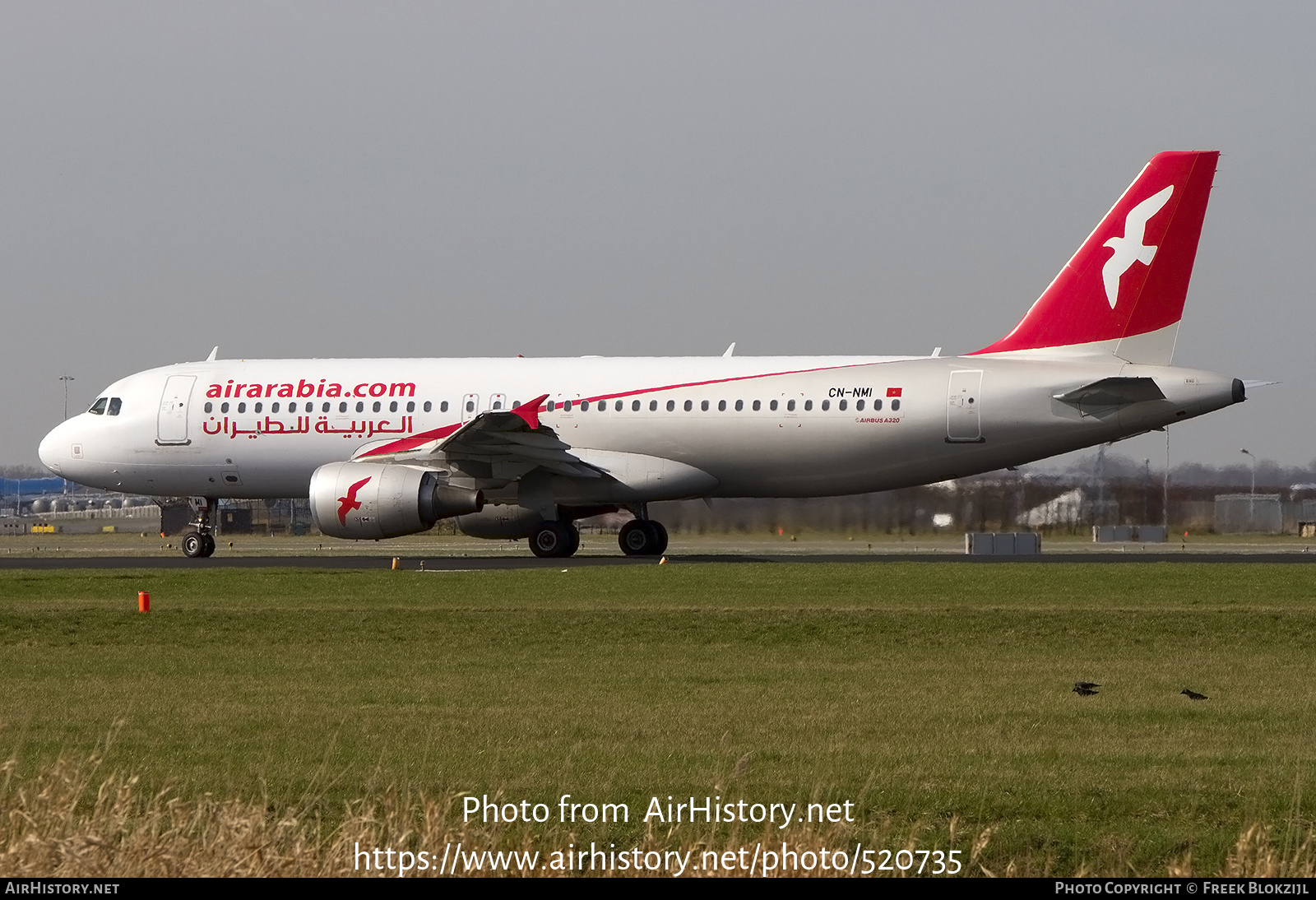 Aircraft Photo of CN-NMI | Airbus A320-214 | Air Arabia | AirHistory.net #520735