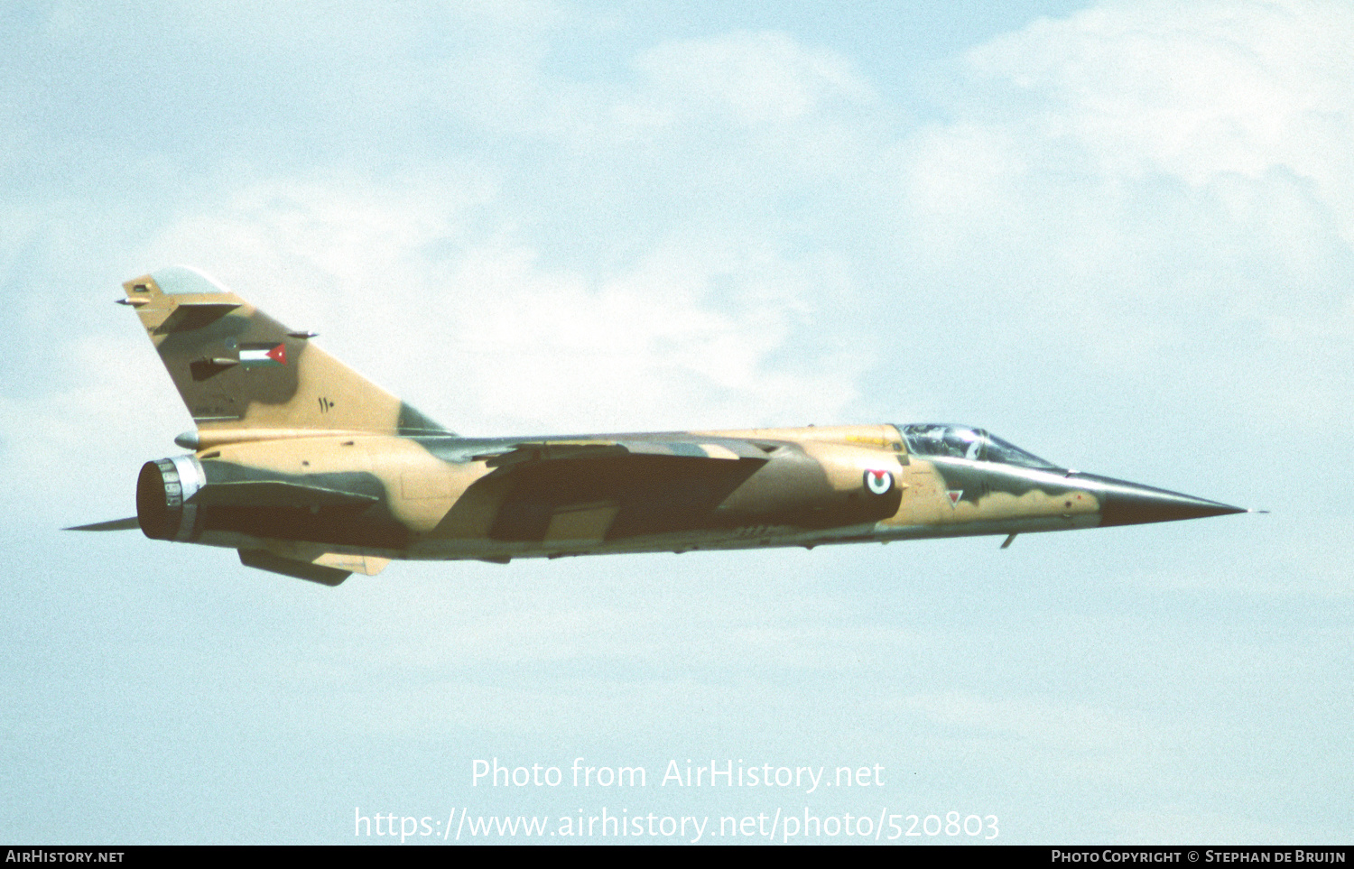 Aircraft Photo of 110 | Dassault Mirage F1EJ | Jordan - Air Force | AirHistory.net #520803