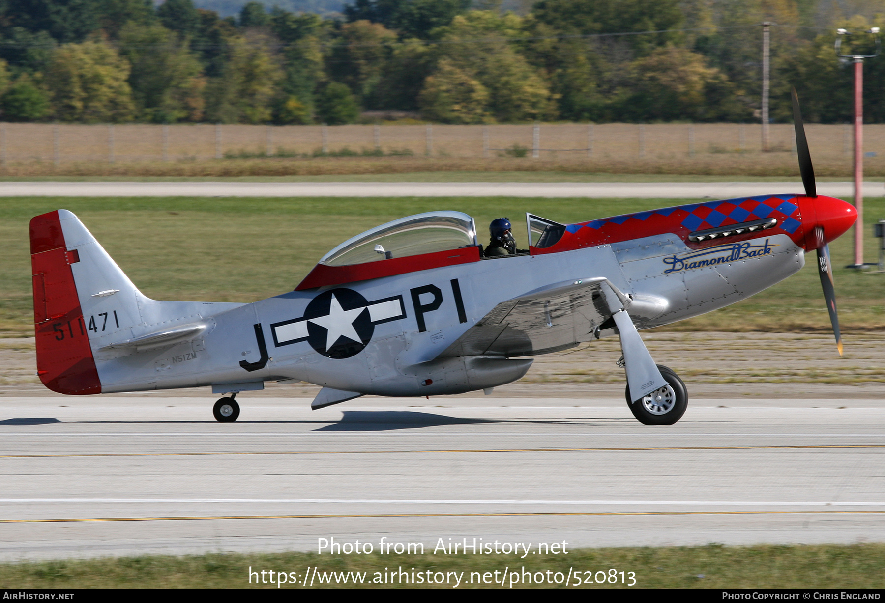 Aircraft Photo of N51ZM / 511471 | North American TF-51D Mustang | USA - Air Force | AirHistory.net #520813