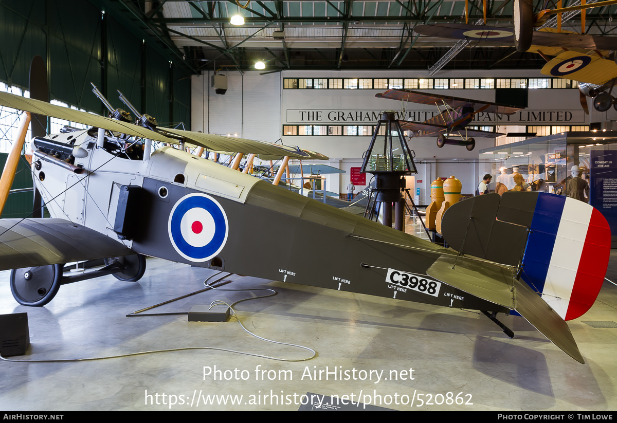 Aircraft Photo of C3988 | Sopwith F5.1 Dolphin | UK - Air Force | AirHistory.net #520862