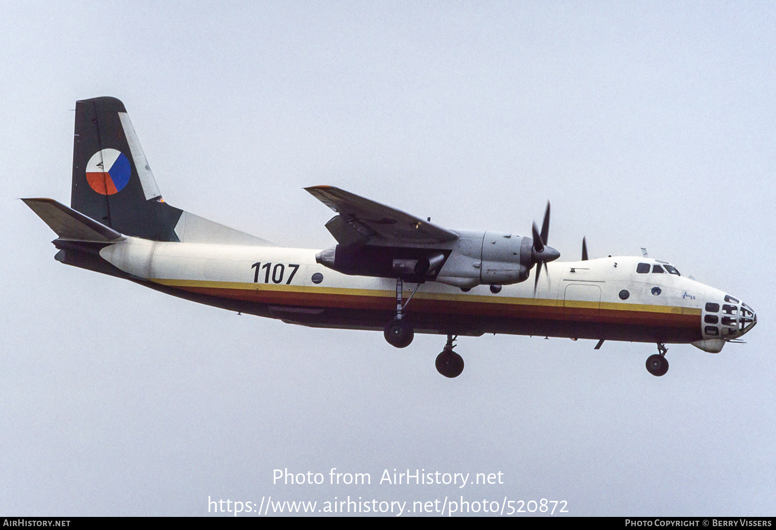 Aircraft Photo of 1107 | Antonov An-30 | Czechoslovakia - Air Force | AirHistory.net #520872