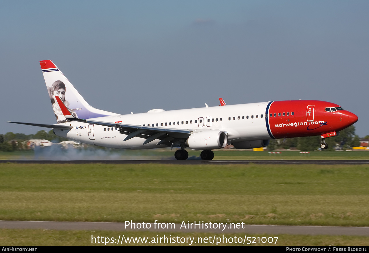 Aircraft Photo of LN-NOY | Boeing 737-8JP | Norwegian | AirHistory.net #521007