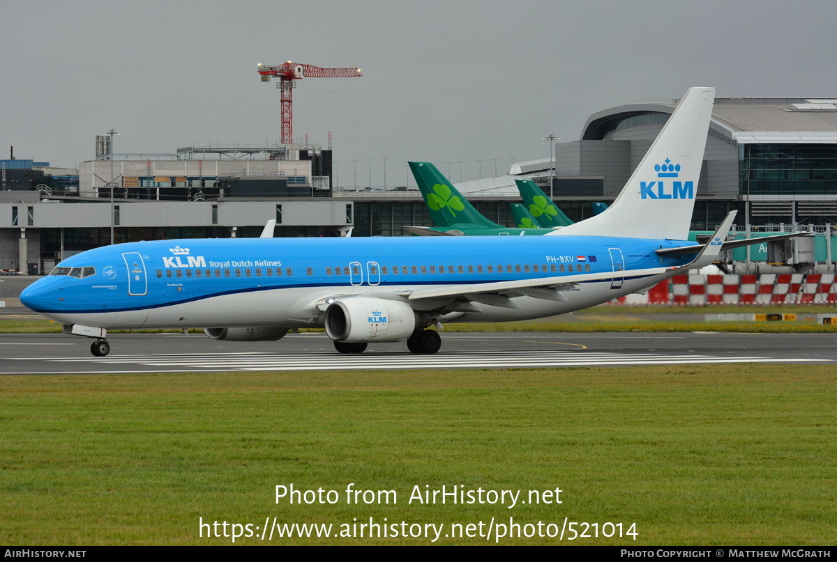 Aircraft Photo of PH-BXV | Boeing 737-8K2 | KLM - Royal Dutch Airlines | AirHistory.net #521014