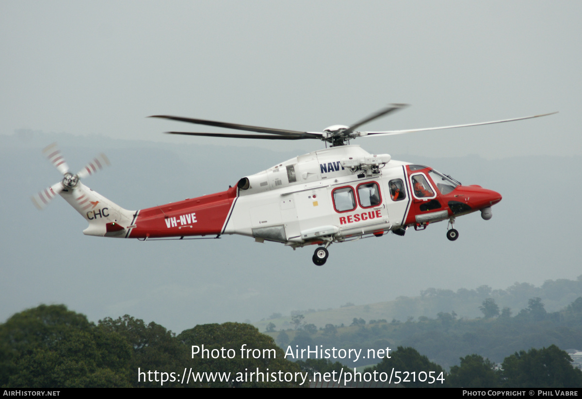 Aircraft Photo of VH-NVE | AgustaWestland AW-139 | CHC Helicopters | AirHistory.net #521054