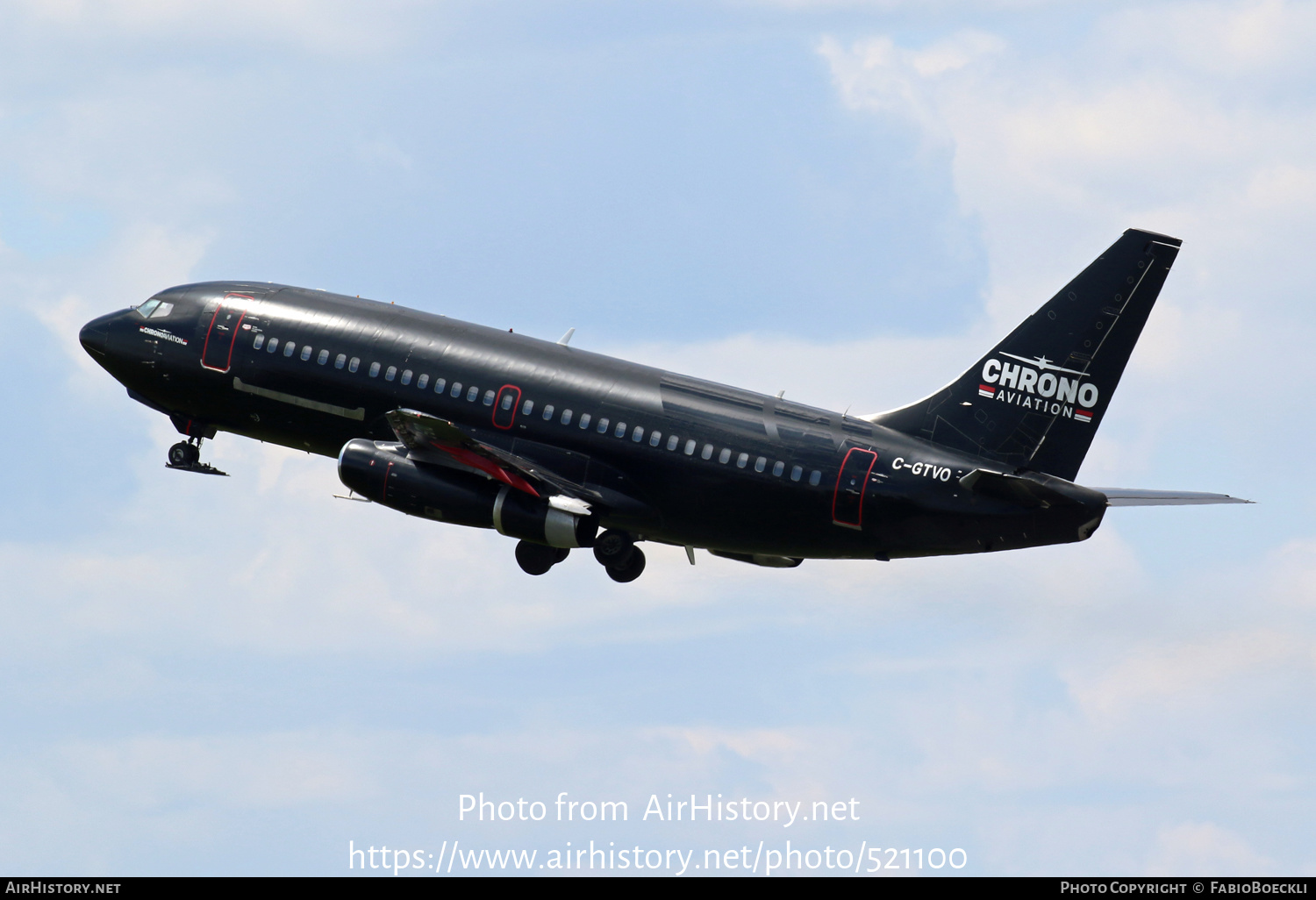 Aircraft Photo of C-GTVO | Boeing 737-219C/Adv | Chrono Aviation | AirHistory.net #521100