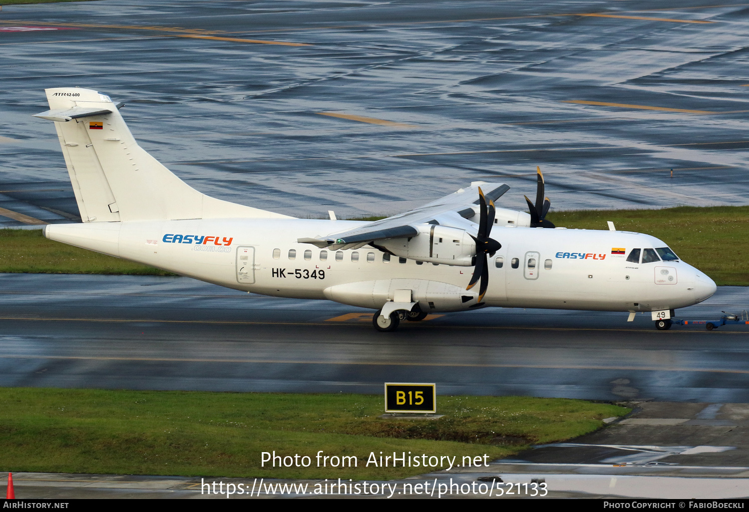 Aircraft Photo of HK-5349 | ATR ATR-42-600 | EasyFly | AirHistory.net #521133