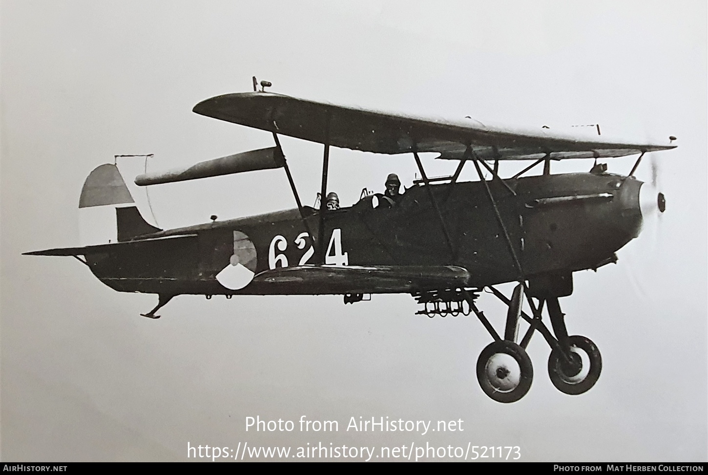 Aircraft Photo of 624 | Fokker C.VD | Netherlands - Air Force | AirHistory.net #521173