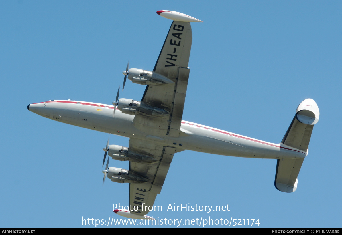 Aircraft Photo Of VH-EAG | Lockheed C-121C Super Constellation ...