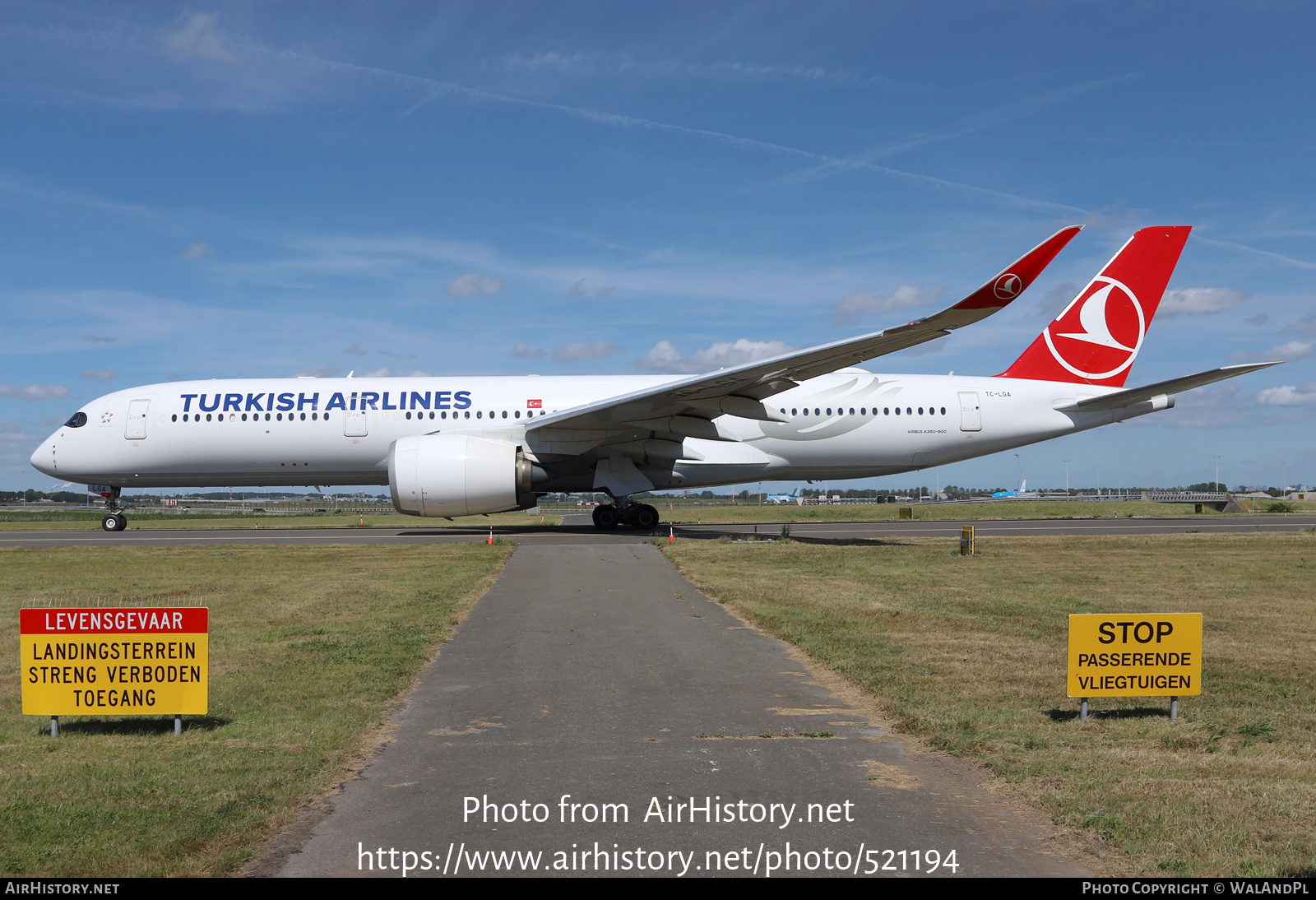 Aircraft Photo of TC-LGA | Airbus A350-941 | Turkish Airlines | AirHistory.net #521194