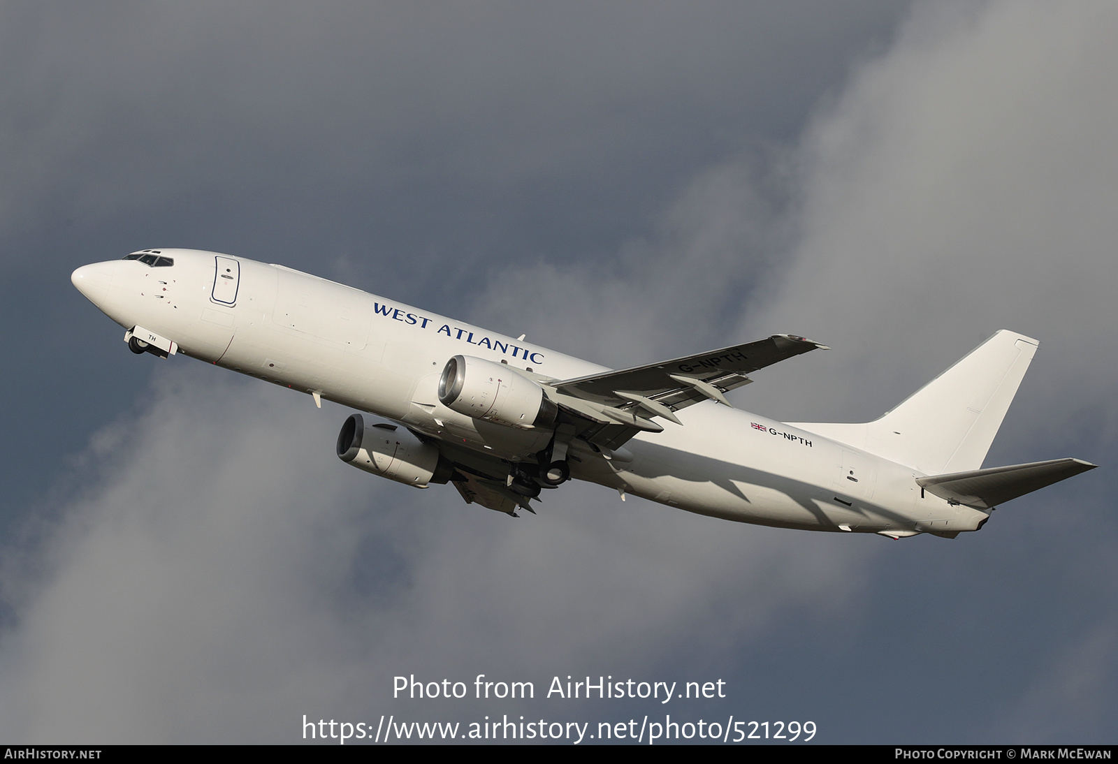 Aircraft Photo of G-NPTH | Boeing 737-43Q(SF) | West Atlantic Cargo Airlines | AirHistory.net #521299