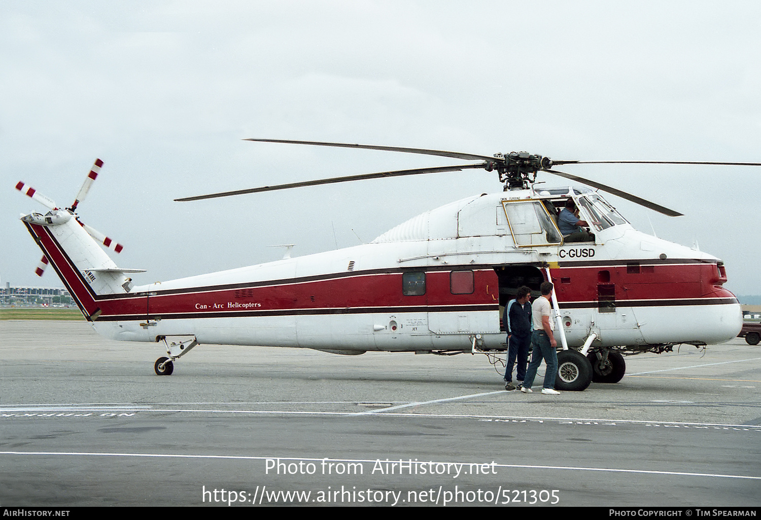 Aircraft Photo of C-GUSD | Sikorsky S-58BT | Can-Arc Helicopters | AirHistory.net #521305