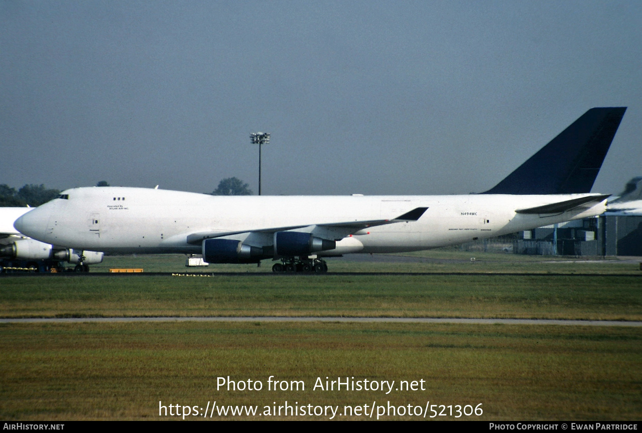 Aircraft Photo of N494MC | Boeing 747-47UF/SCD | Atlas Air | AirHistory.net #521306