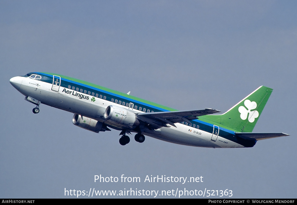 Aircraft Photo of EI-BUD | Boeing 737-348 | Aer Lingus | AirHistory.net #521363