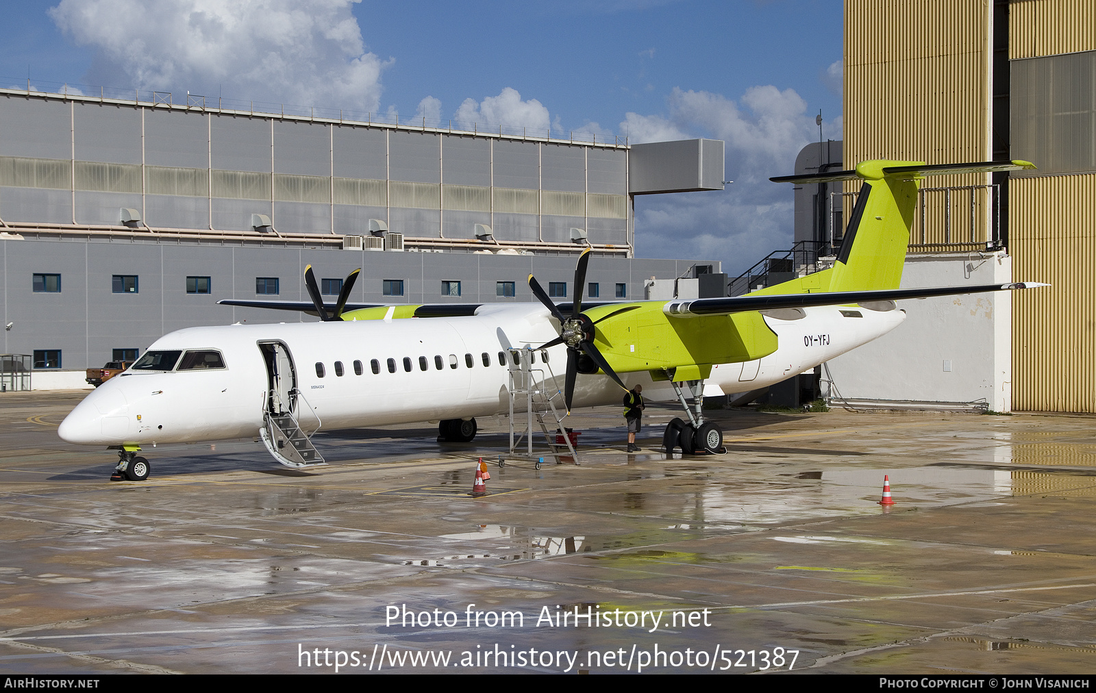 Aircraft Photo of OY-YFJ | Bombardier DHC-8-402 Dash 8 | AirHistory.net #521387