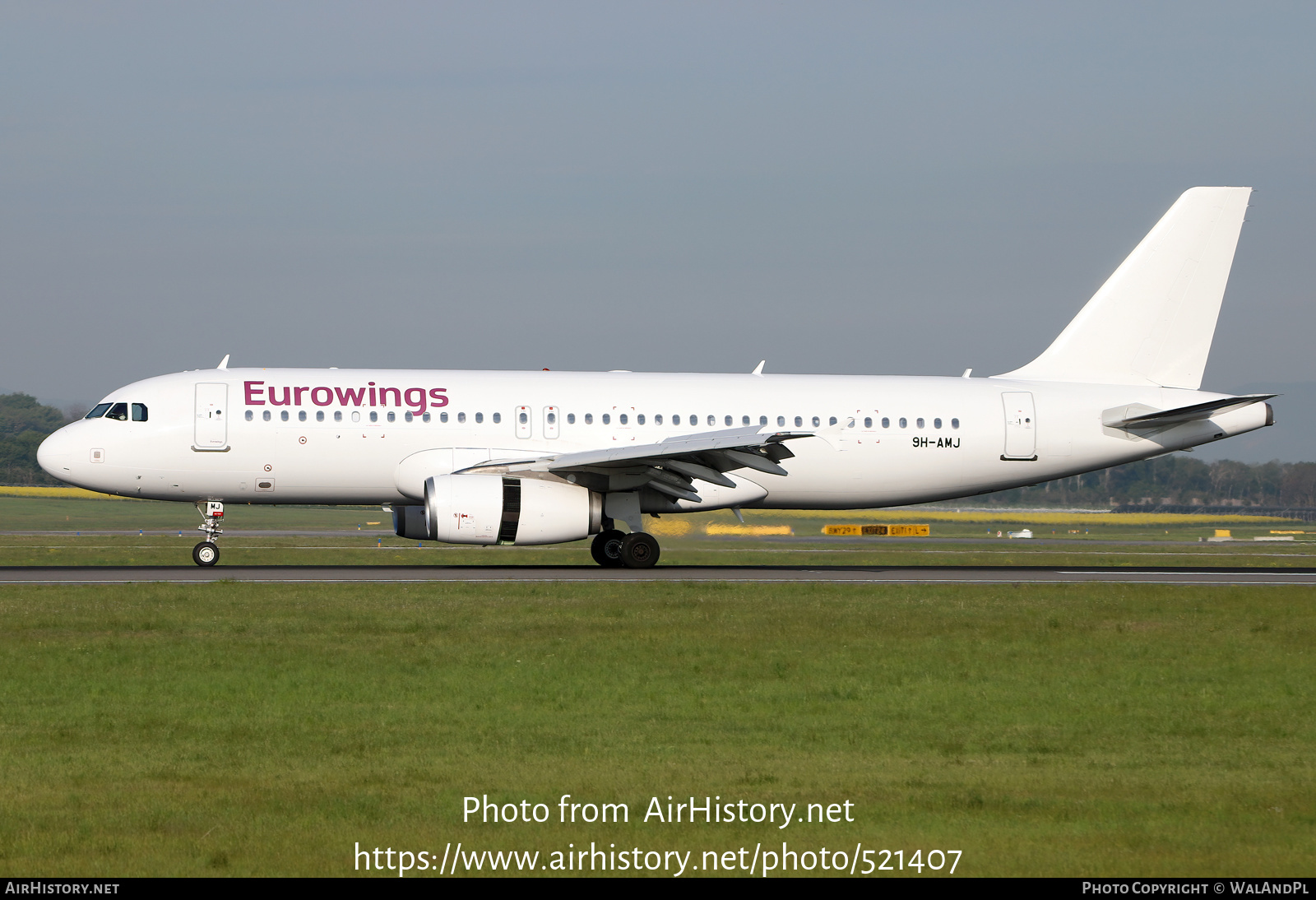 Aircraft Photo of 9H-AMJ | Airbus A320-232 | Eurowings | AirHistory.net #521407