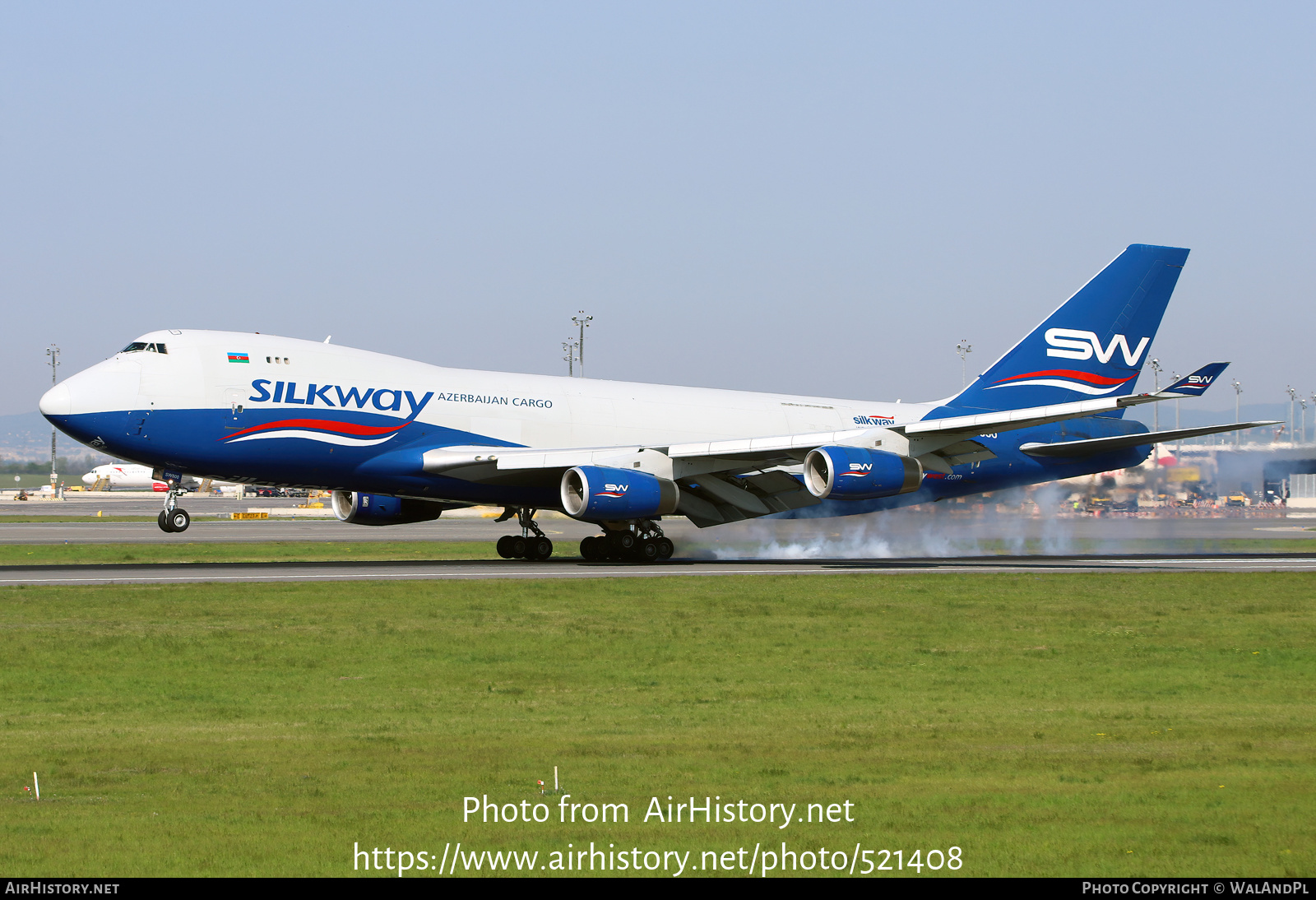 Aircraft Photo of 4K-SW800 | Boeing 747-4R7F/SCD | SilkWay Azerbaijan Cargo | AirHistory.net #521408