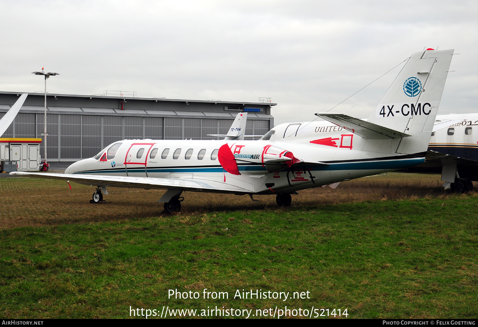 Aircraft Photo of 4X-CMC | Cessna 560 Citation V | MedCenter Air ...