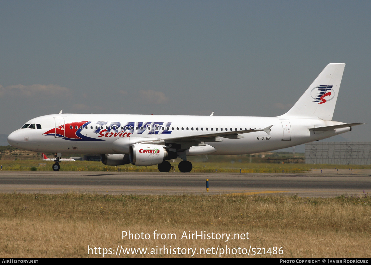 Aircraft Photo of G-STRP | Airbus A320-211 | Travel Service | AirHistory.net #521486