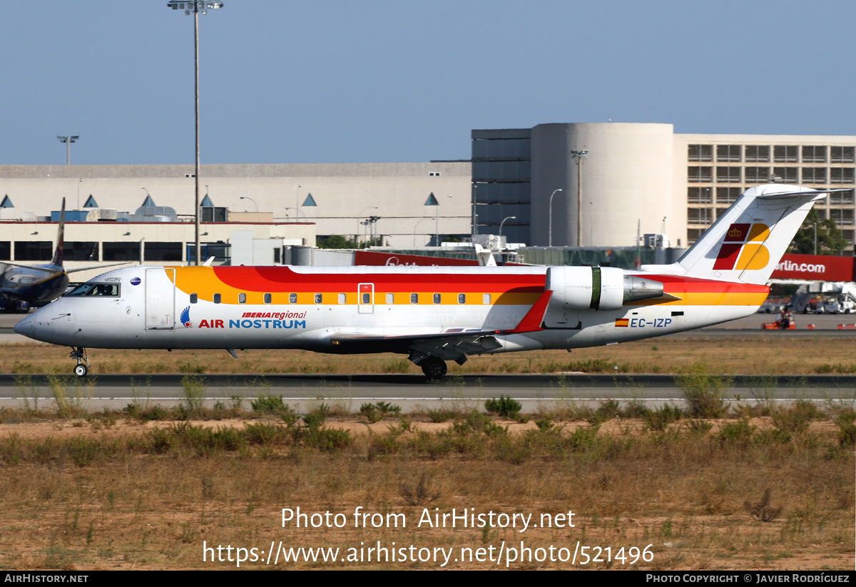 Aircraft Photo of EC-IZP | Bombardier CRJ-200ER (CL-600-2B19) | Iberia | AirHistory.net #521496