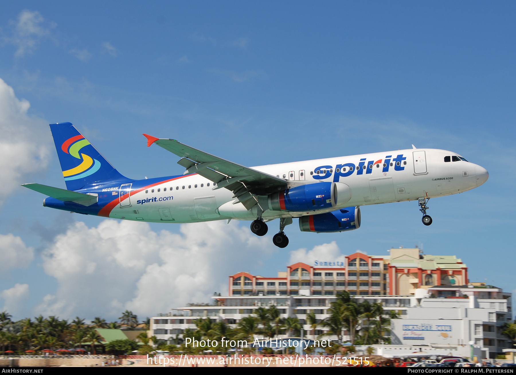 Aircraft Photo of N608NK | Airbus A320-232 | Spirit Airlines | AirHistory.net #521515